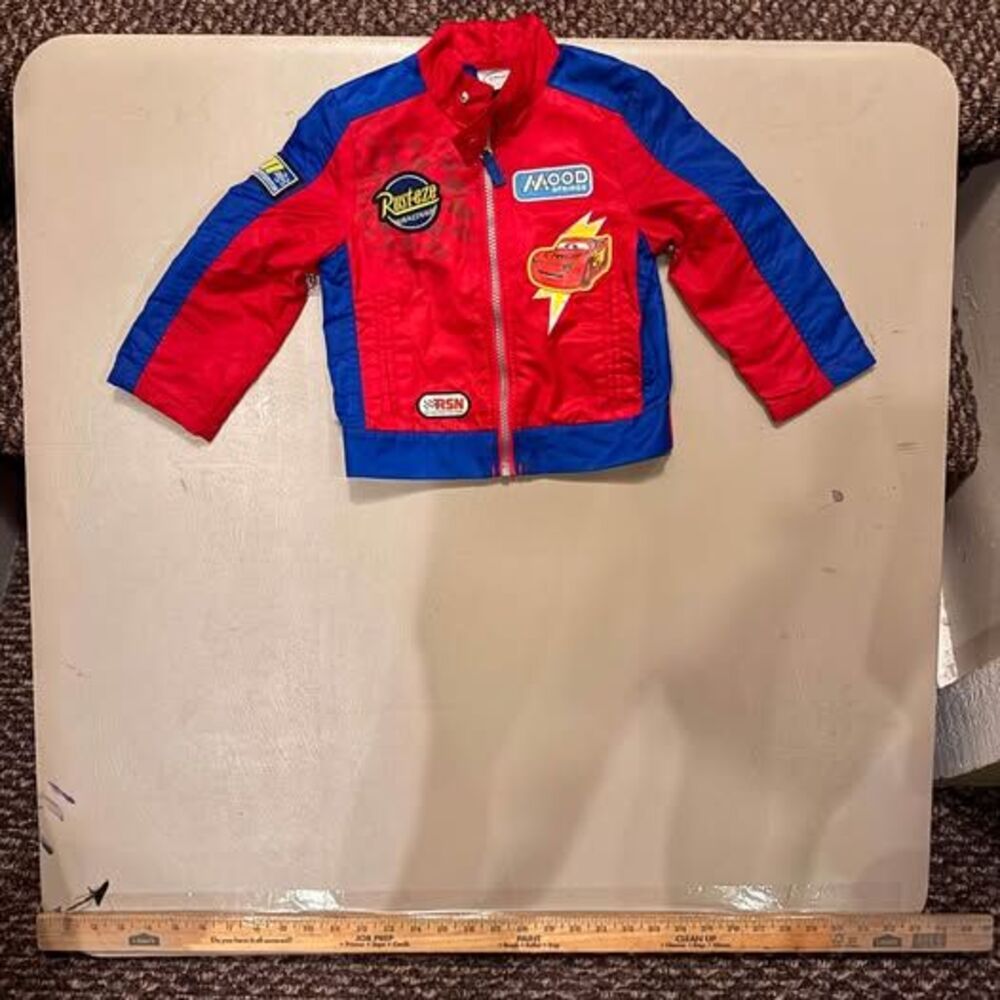 Disney Pixar Cars Lightning McQueen Racing Jacket